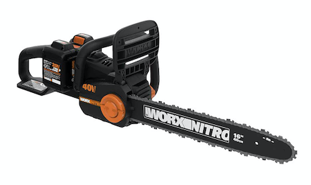 WORX Nitro 40V 16 inch Chainsaw Contractor Supply Magazine